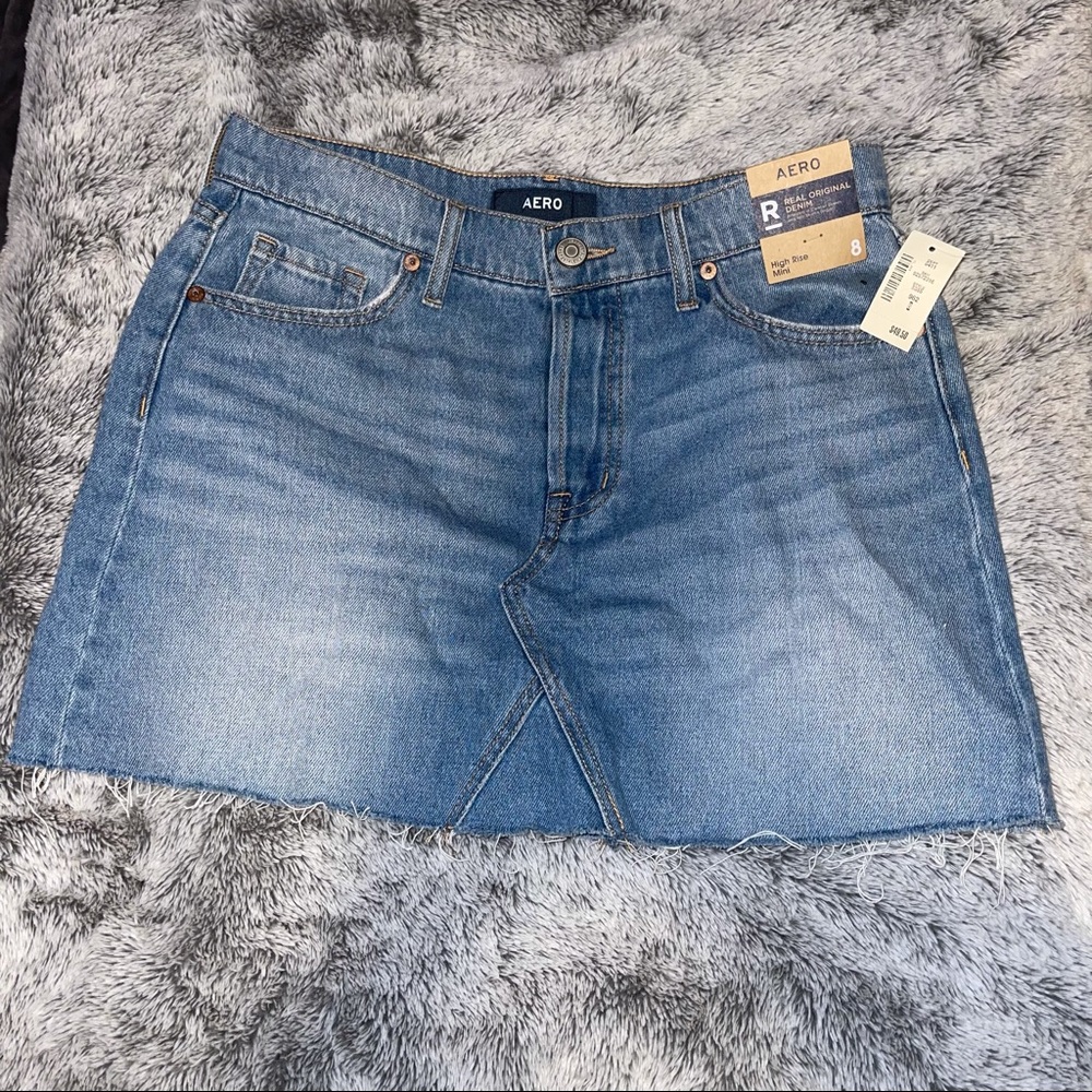 Aero Denim Skirt